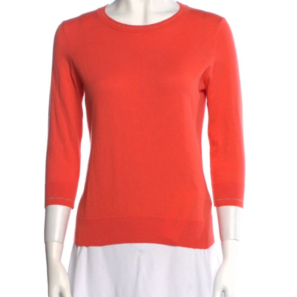 Saks Fifth Avenue Women's Coral Cashmere Blend Sweater